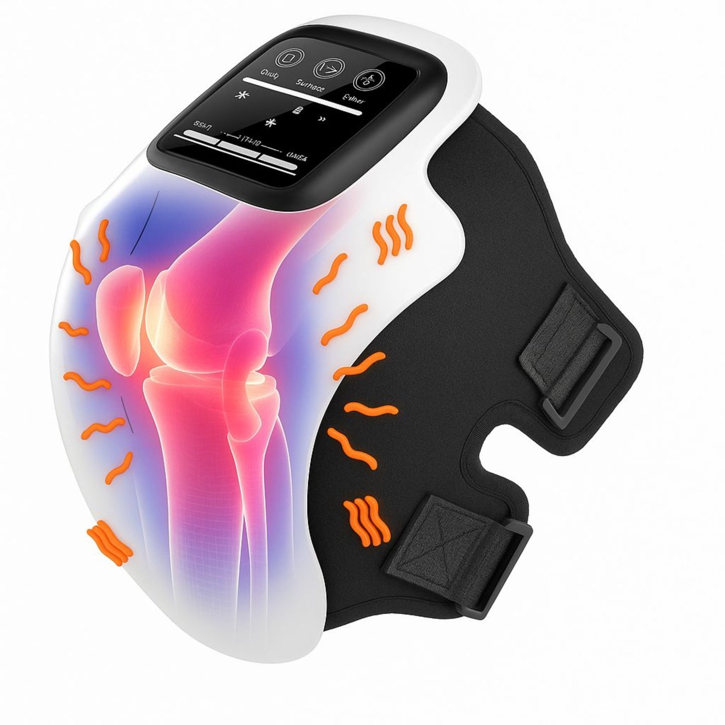 The Massage Co™ – Heated Knee Massager with Vibration & Red Light