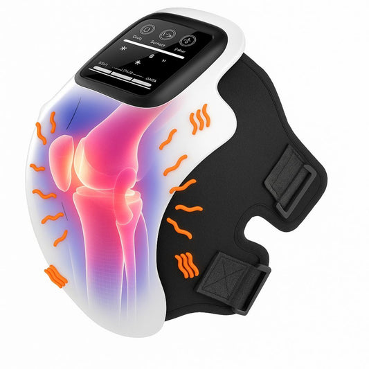 The Massage Co™ – Heated Knee Massager with Vibration & Red Light